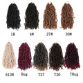 Earthworm Crochet Chemical Fiber Wig NuLocs Braiding Hair Dreadlocks