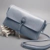 Leather bag bag buttons Korea new fashion shoulder bag ladies bags wholesale cross retro trend